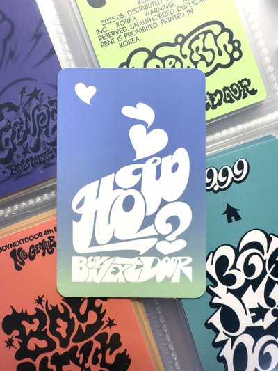 ✴️ HOW? oy 特典卡 朴成淏