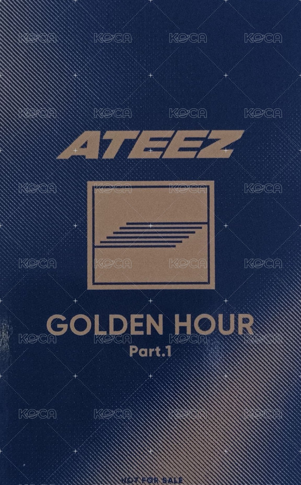GH1 ATEEZ JP FC 特典卡  背面