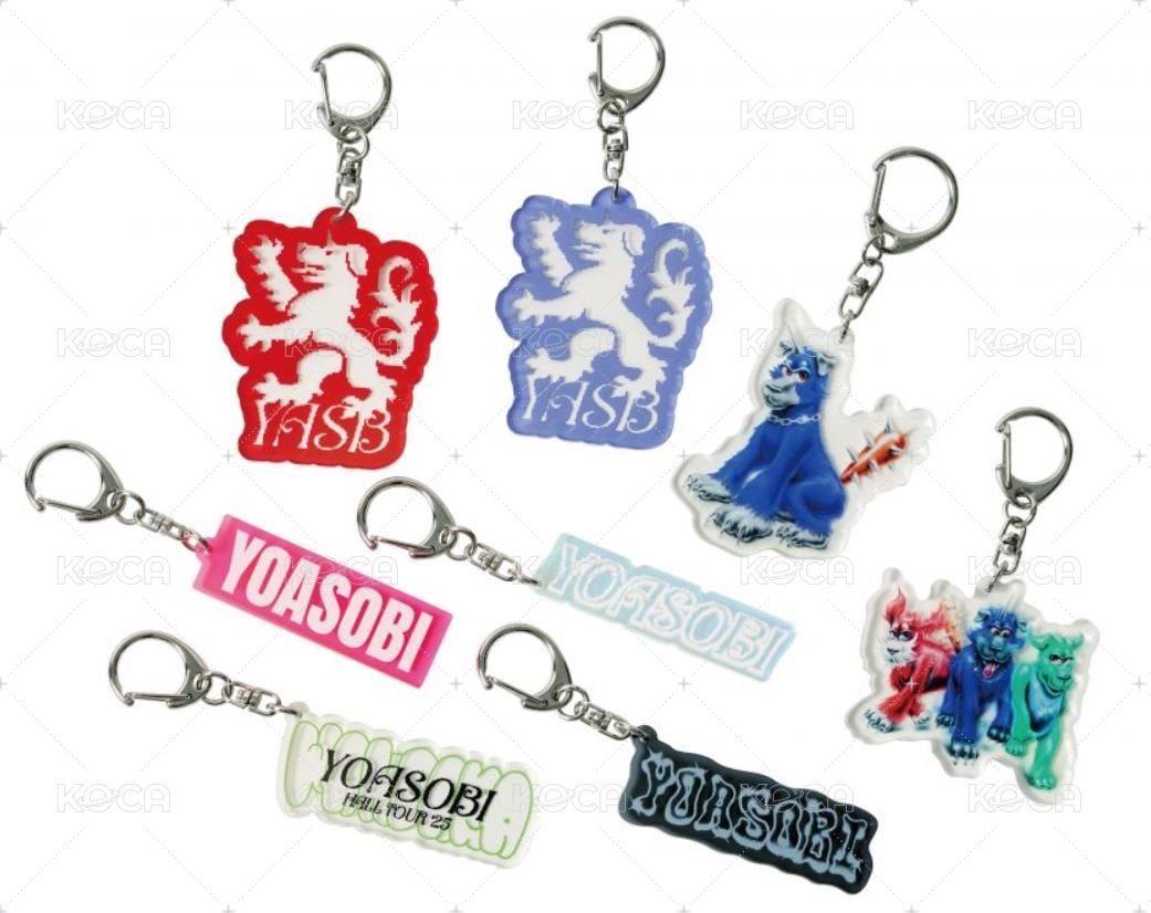 YOASOBI オフィシャルサイト YOASOBI WANDARA WAN!WAN! PVC KeyChain