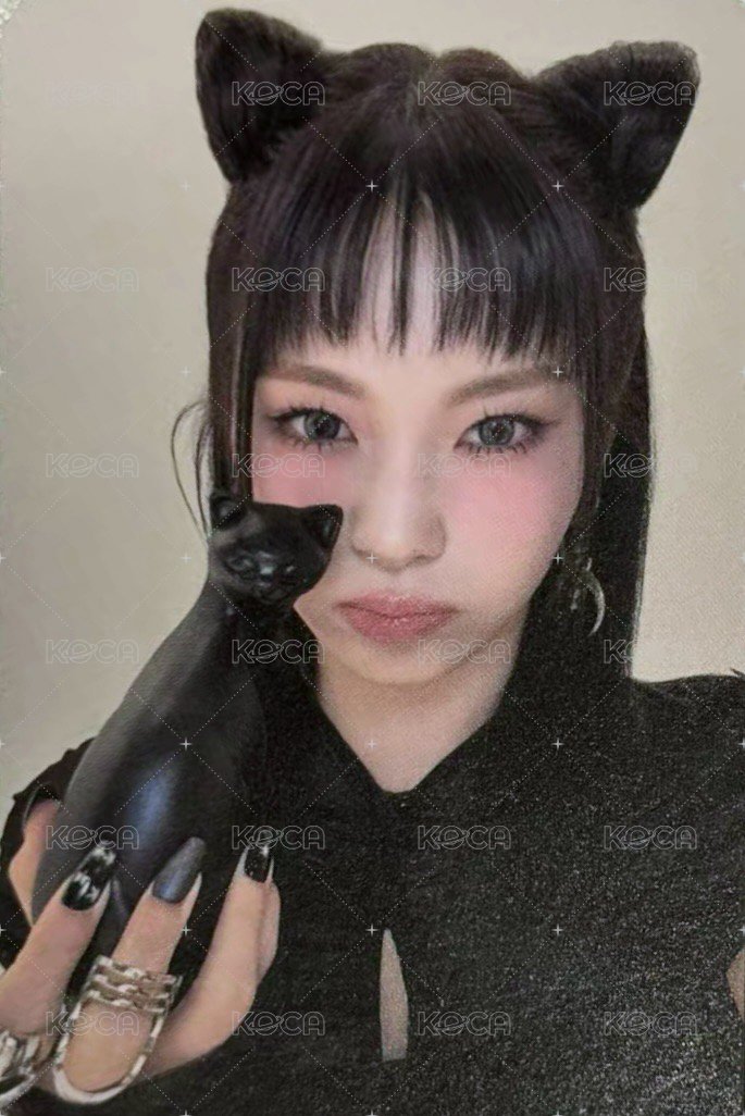 2025年曆 jyp 特典卡  正面