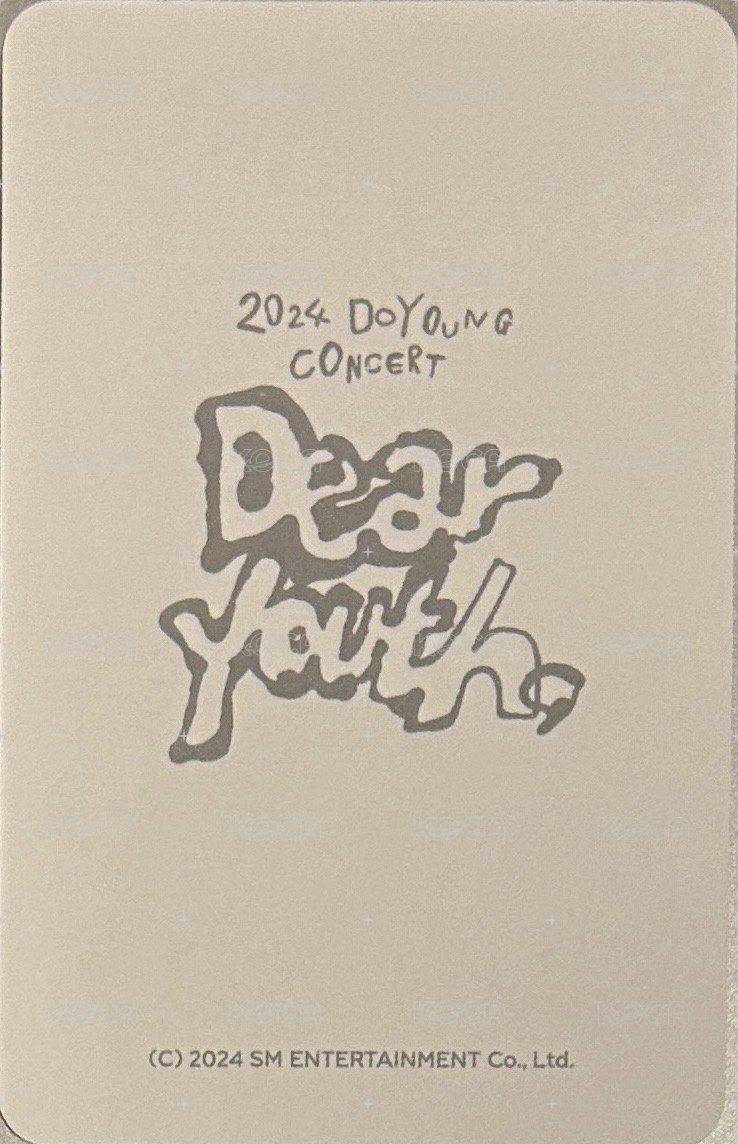Dear Youth, 隨機卡  背面