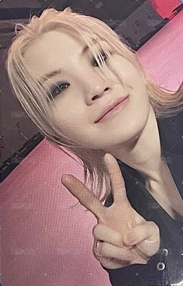 精選專 yzy A 簽售卡  正面