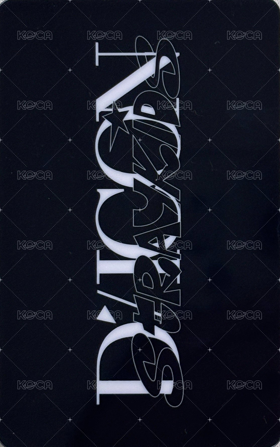 DICON 10週年 雜誌卡 變化卡 背面