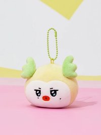 MIGHTEEZ 鑰匙圈吊飾 FACE PLUSH KEYRING