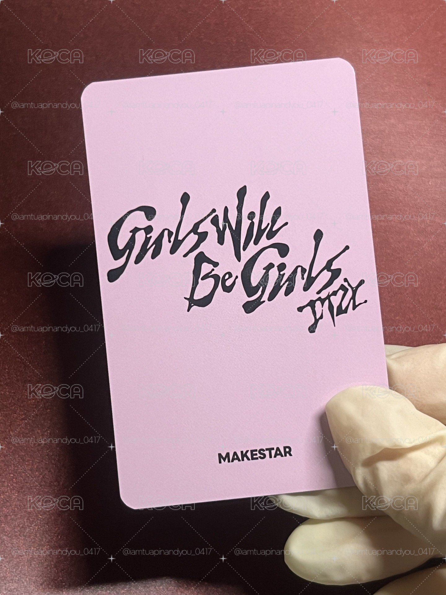 愛心志/AM特典 迷10-GWBG 🙌🏻 ITZY