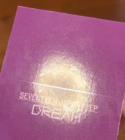 seventeen 日專dream抽選奎