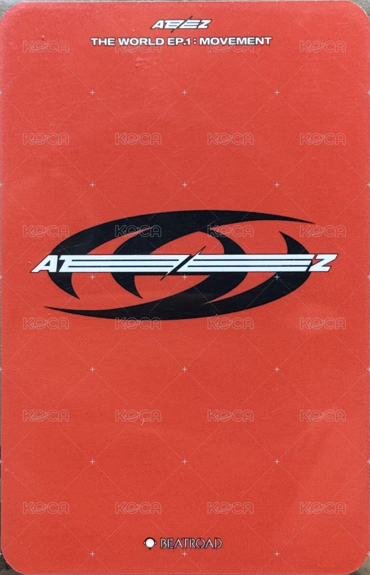 Movement br 3.0 簽售卡  背面