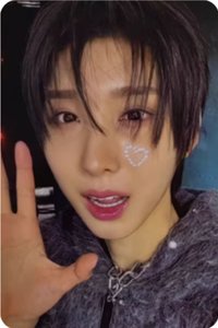 迷一 打歌卡 愛心貼紙4