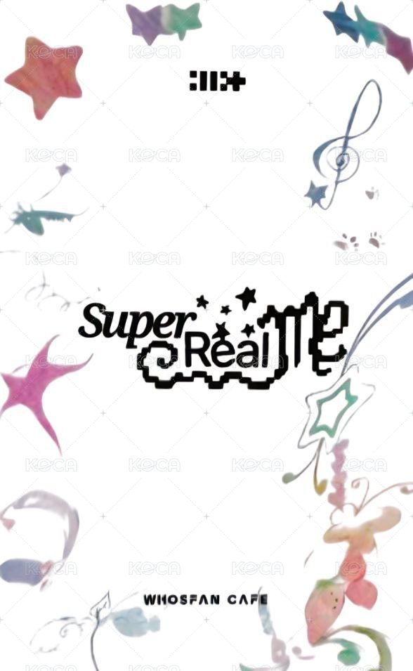SUPER REAL ME wf 幸運卡  背面