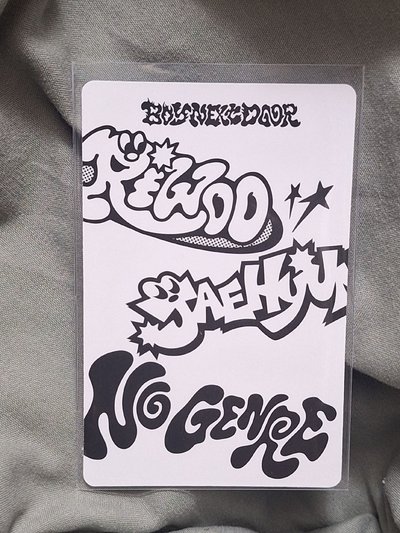 No Genre 常赫宰鉉 23雙人卡