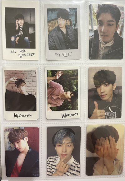 WONWOO 歷代 專卡（2015-2022）