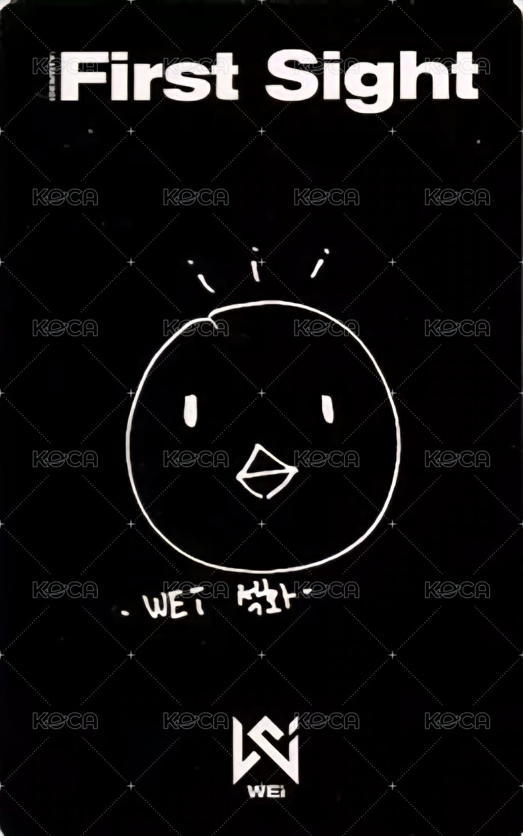 迷你一輯 專輯卡  背面