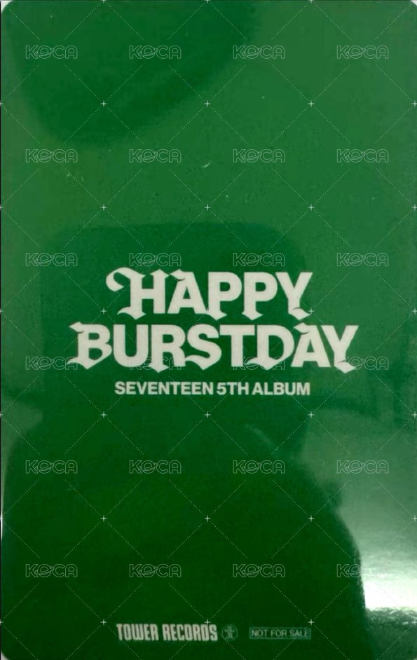 正五 塔店 日通PB ver 特典卡  背面