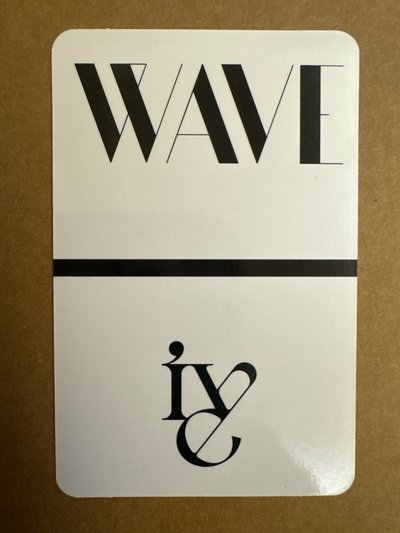 WAVE sw 特典卡 