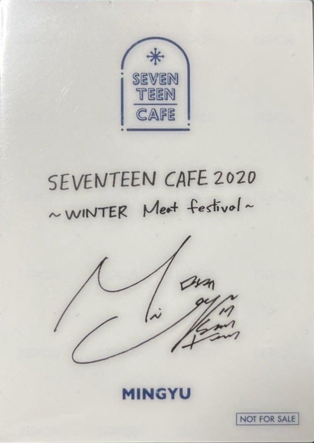 20‘冬季CAFE 滿額卡 抱熊卡 背面