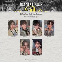 WHY.. Whosfan 咖啡廳快閃 幸運卡