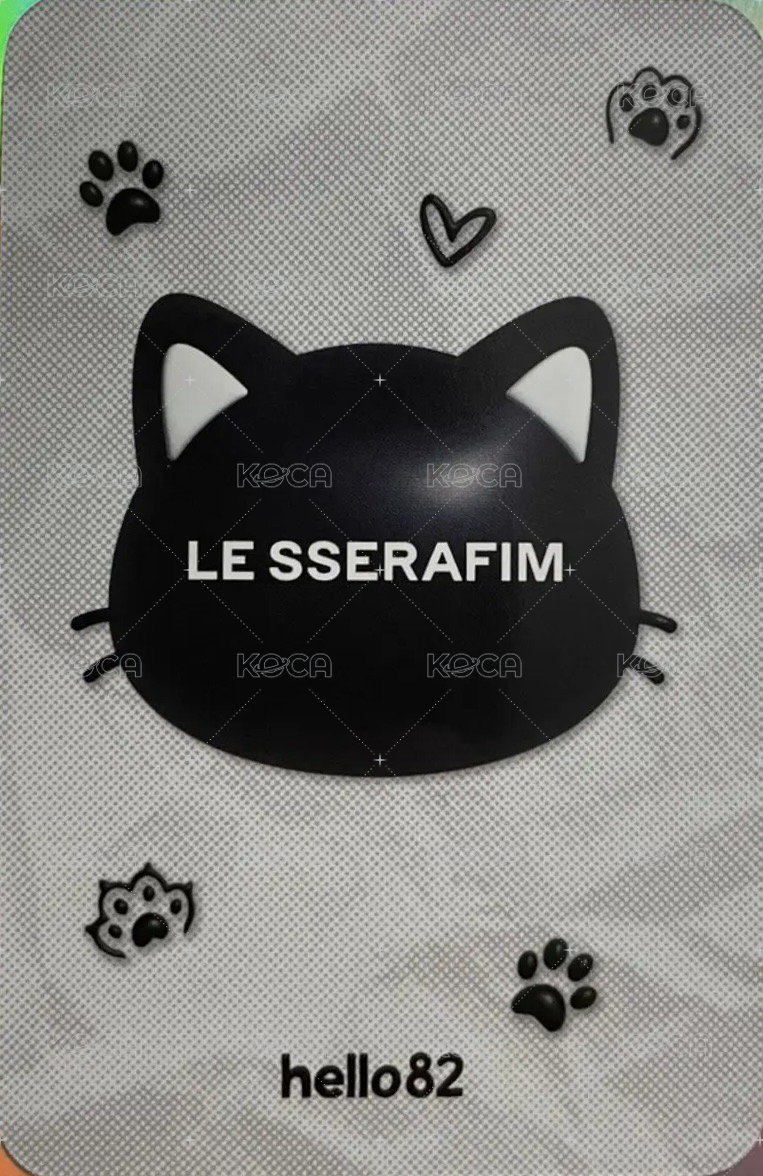 SPAGHETTI hello82 特典卡  背面