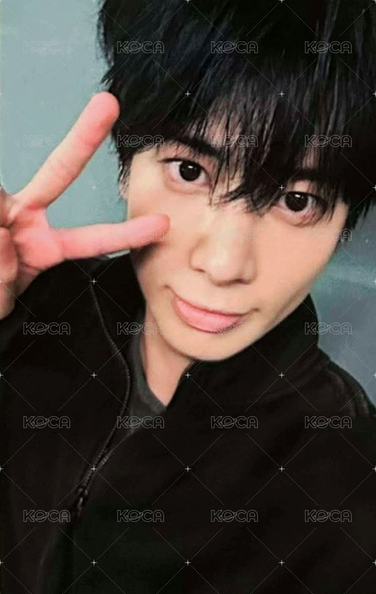 正四 km蝦皮 簽售卡  正面