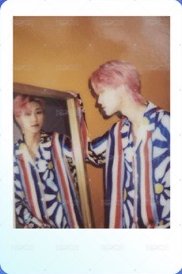 THE NAME 雜誌卡 拍立得 白ver. 正面