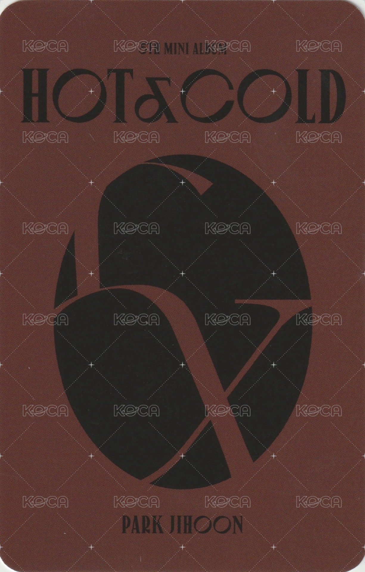 5th MINI hello82 簽專 特典卡  背面