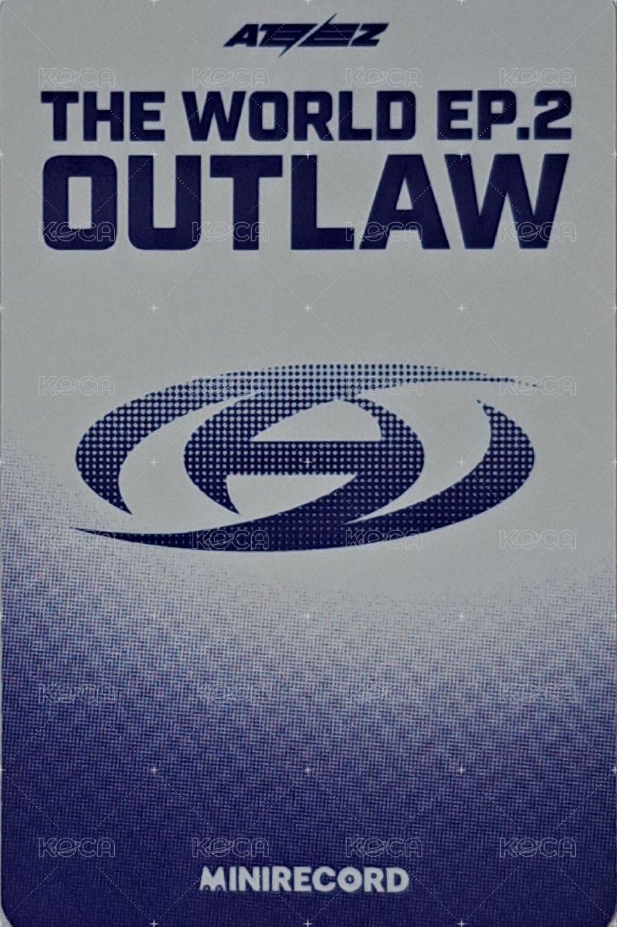 OUTLAW MINIRECORD 6.0 幸運卡 2023臺灣場造型 背面