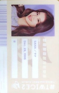 #TWICE2 專輯卡 
