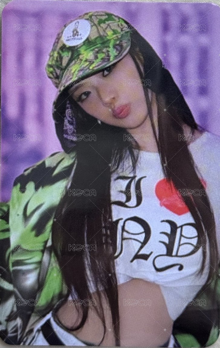 WE GO UP MUSINSA 線上 特典卡 ruka 正面