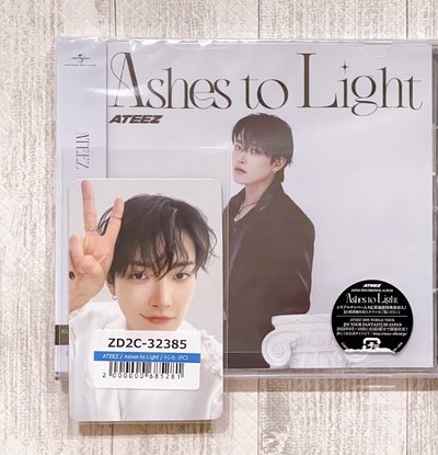 ATEEZ ASHES TO LIGHT 閃盤 個人盤弘中