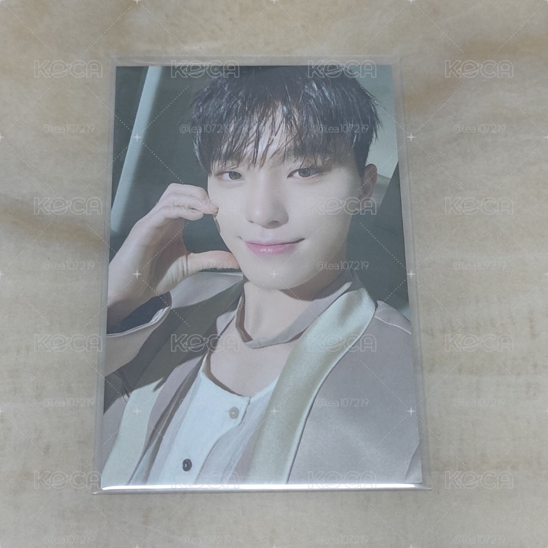 燦 SEVENTEEN Right Here場週外套卡
