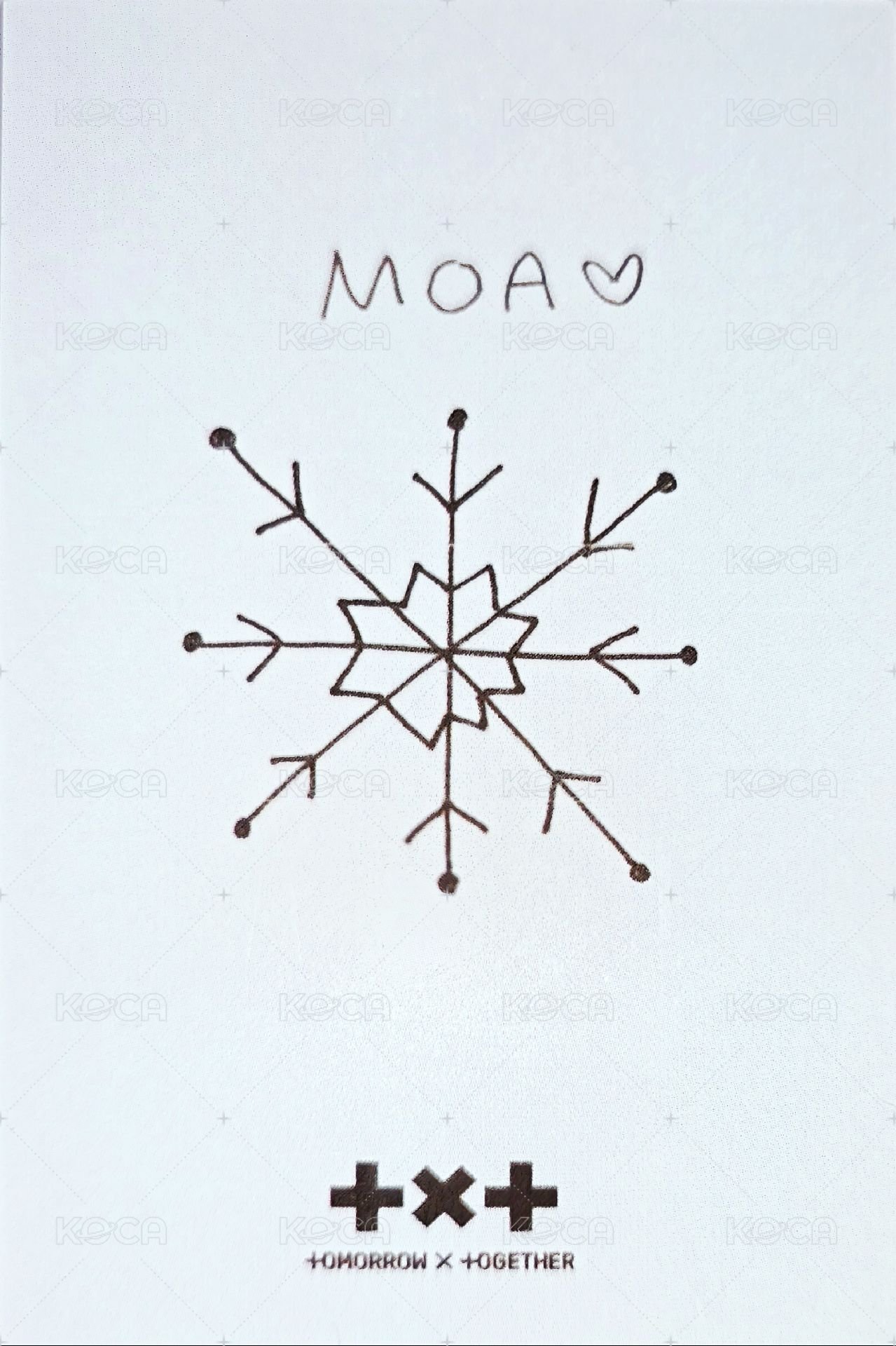 打歌卡 2022 SBS聖誕公放 背面