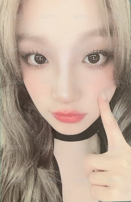 正規二 專輯卡 ver.電子專 正面