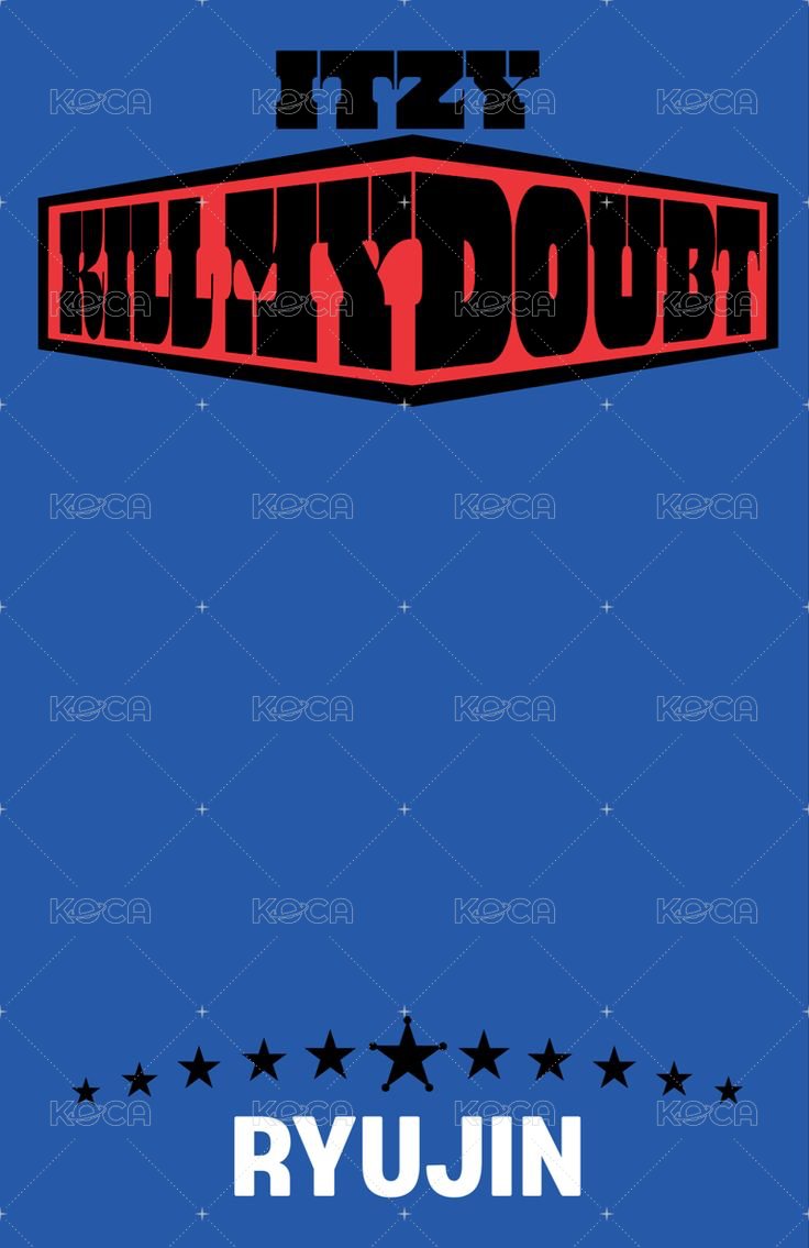 KILL MY DOUBT 專輯卡 普版 背面