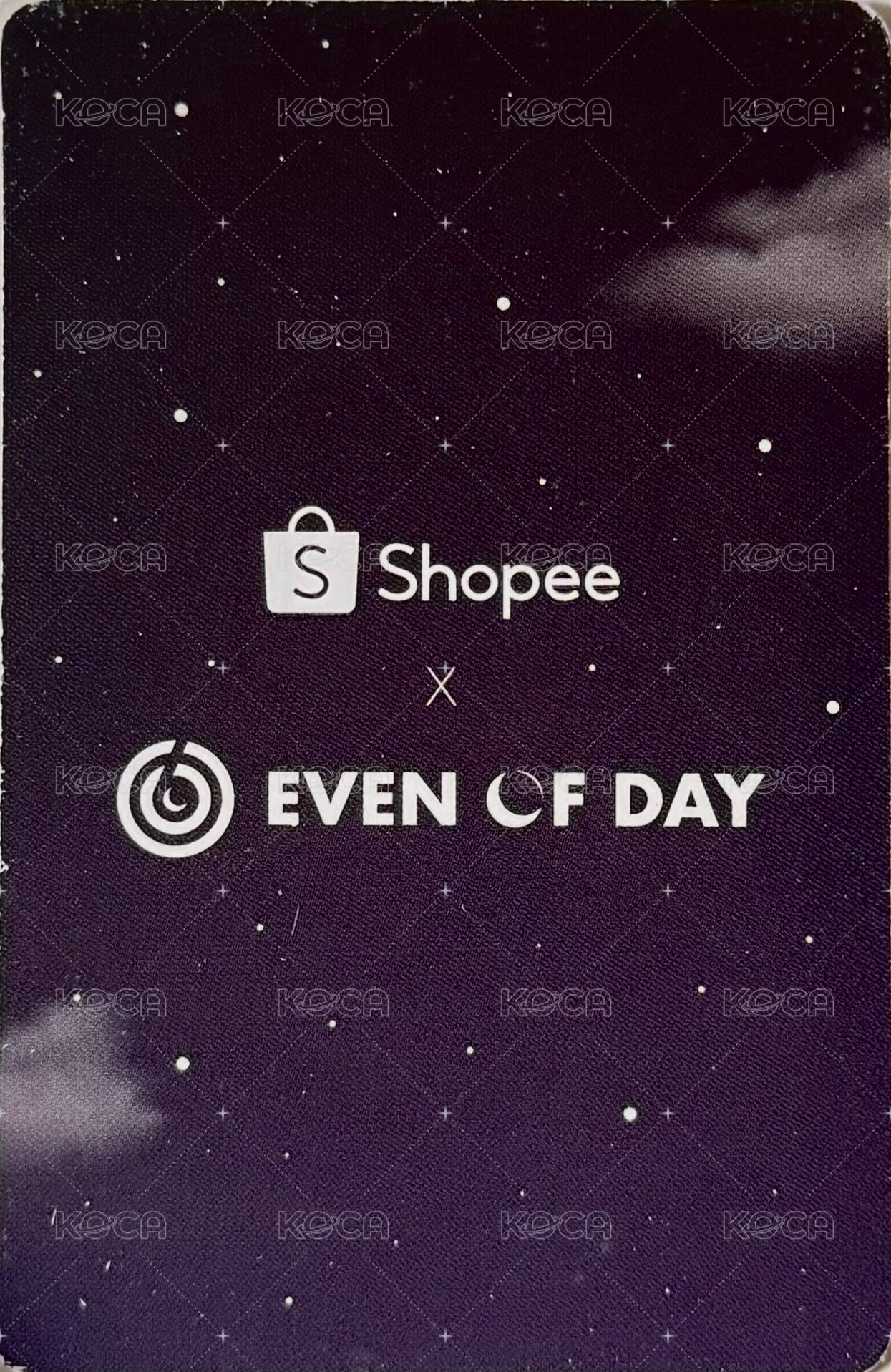 EOD 迷一 蝦皮 泰國蝦皮 特典卡  背面