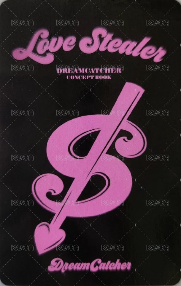 Love Stealer 周邊卡  背面