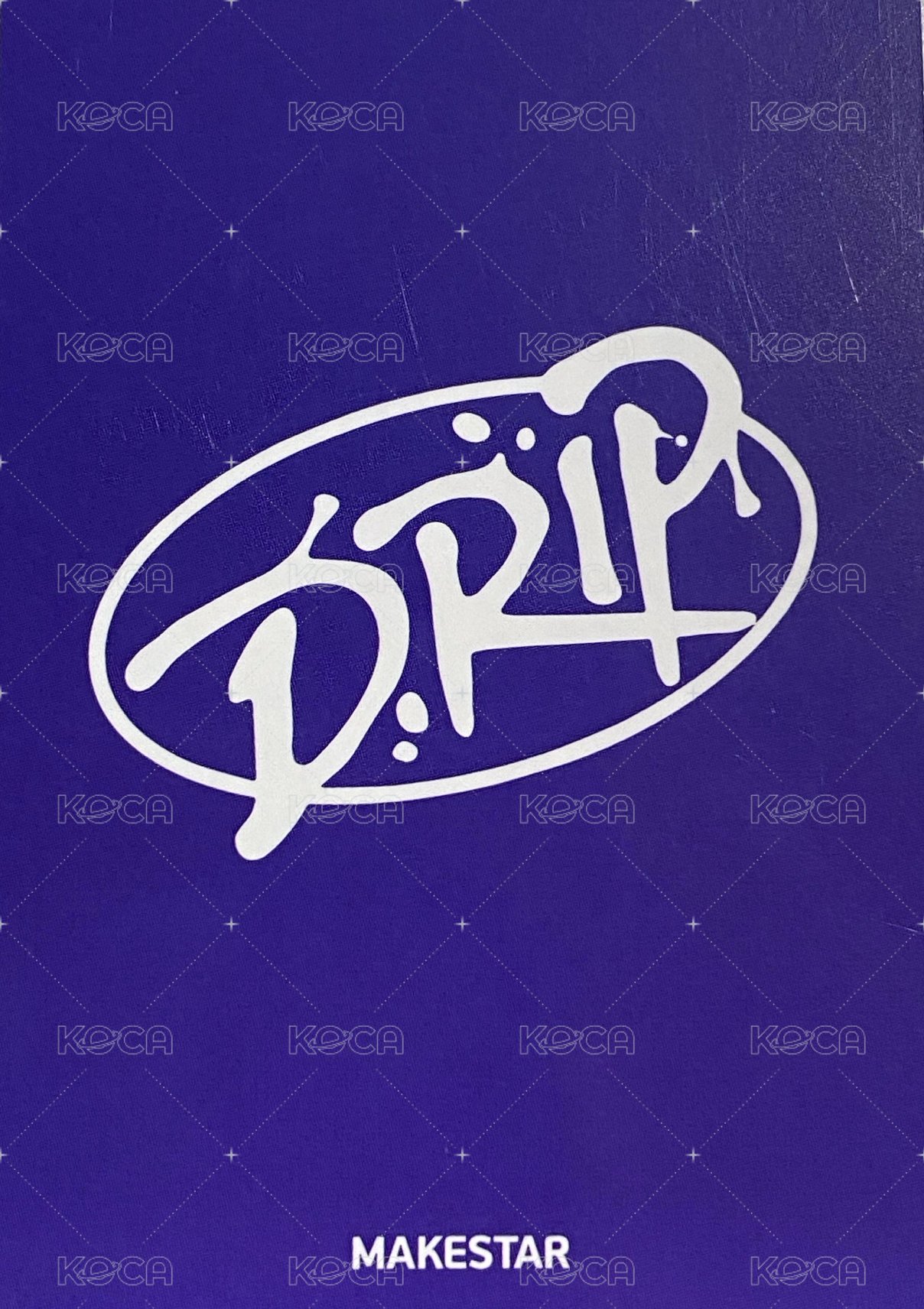 DRIP ms 特典卡  背面