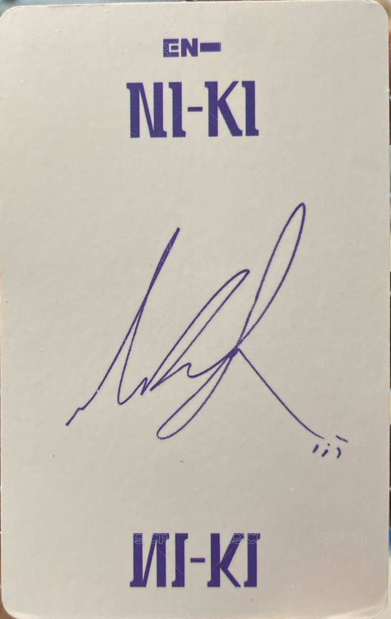 正一 專輯卡 Scylla版 紫版 閃卡 背面