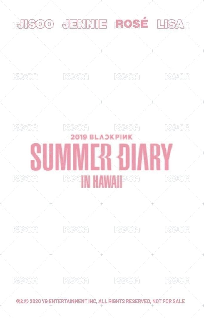 2019夏日日記 專輯卡 對鏡肉 背面