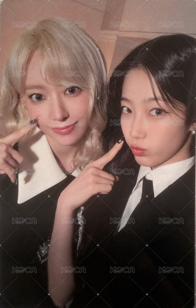 CRAZY JP 專輯卡 日專初回B限定雙人卡櫻葉 正面