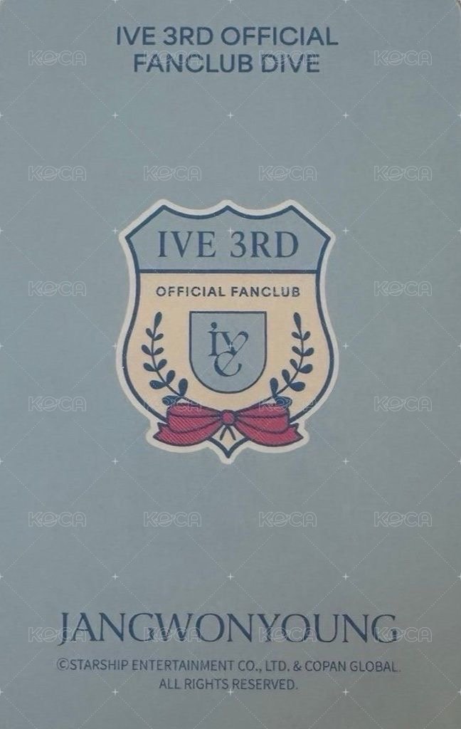 三期會員 會員禮卡  背面