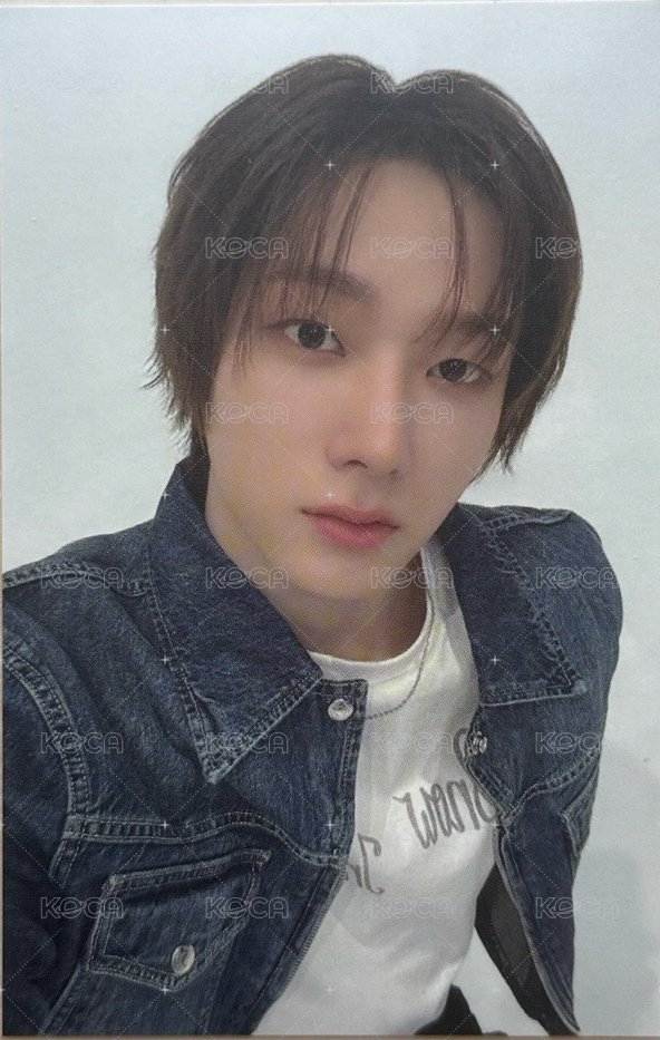 Knock On 巡迴 wvs 首爾場 周邊卡 場週外套卡 正面