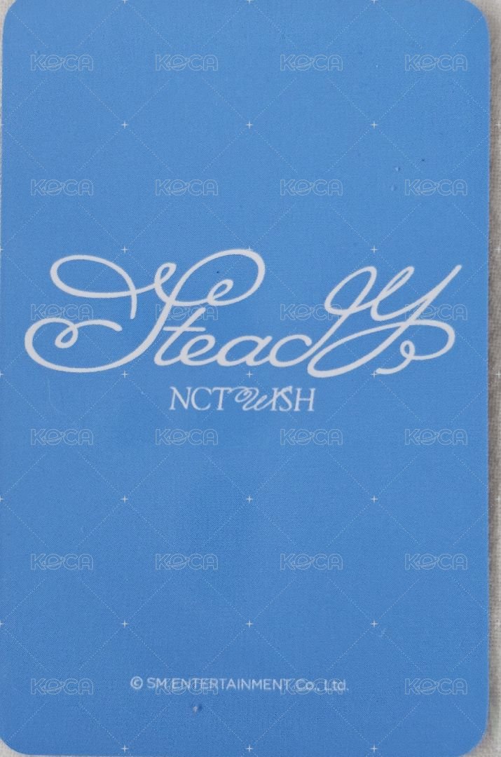 Steady ms 特典卡 Nct Wish Jaehee  預售 背面