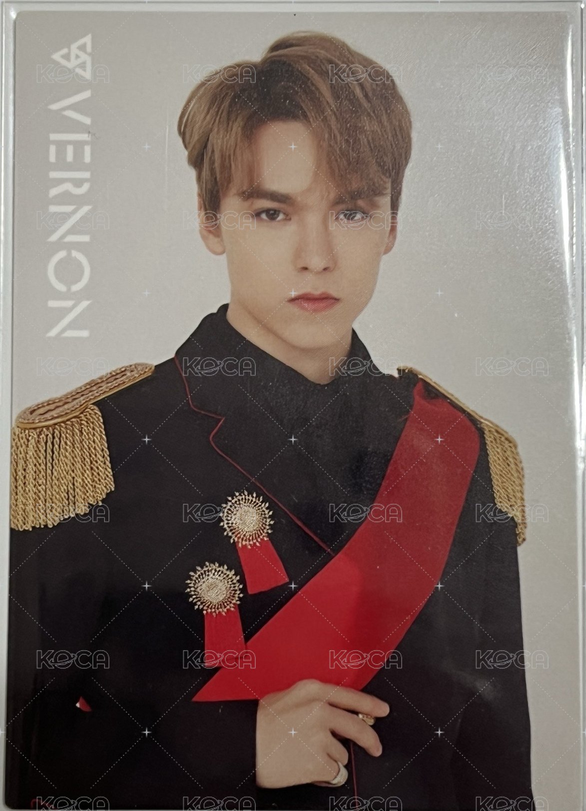 ‘SVT’ 隨機卡 軍裝 正面