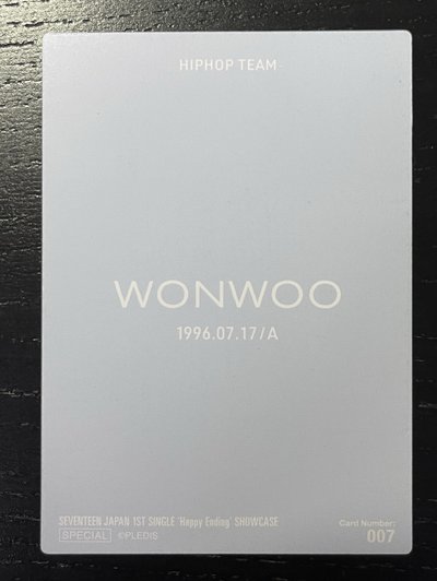 WONWOO｜鄰家大男孩