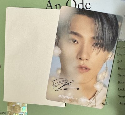 【現貨】 DFESTA TAIPEI seventeen Dino 李燦 台北場 小卡 入場卡 D社門票卡 展覽