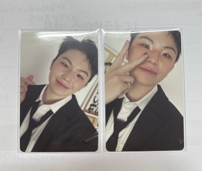 seventeen woozi 正5克拉盤隨機卡