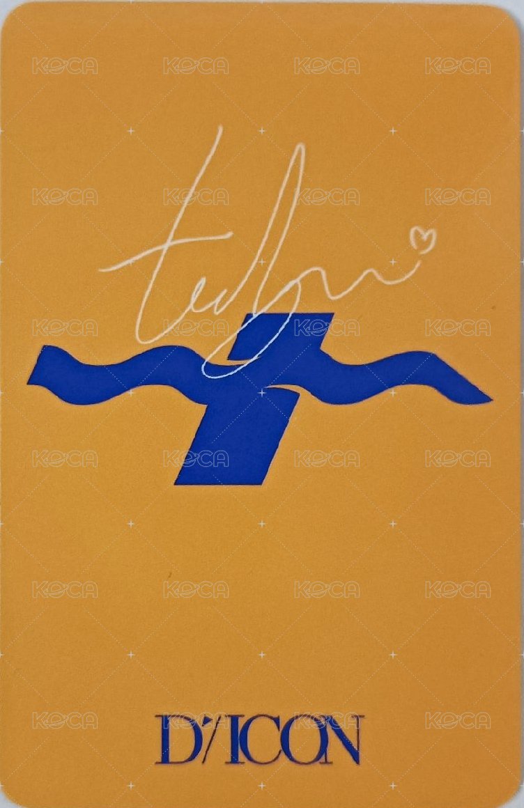 MINI DICON 周邊卡  背面