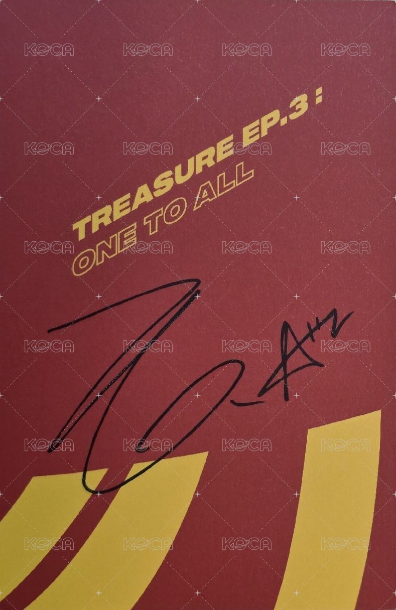 One to All mmt 特典卡 Illusion ver. 背面