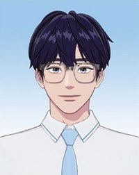 ANIPLUS 周邊卡 六夏證件照 眼鏡