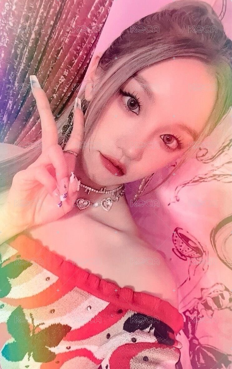 I feel wvs 特典卡 單封 正面