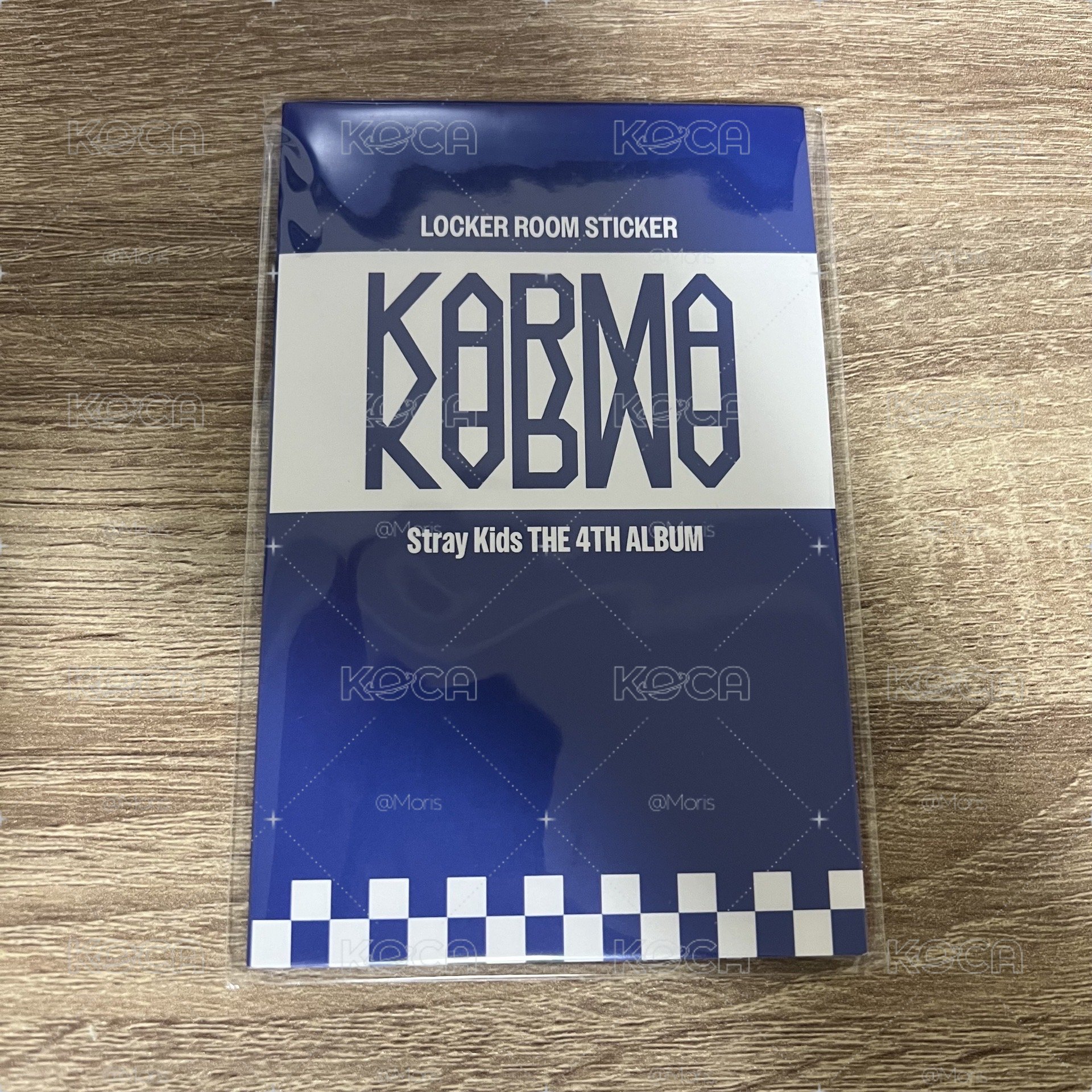 Stray kids Karma 韓國 快閃店 pop up 貼紙簿 HAN